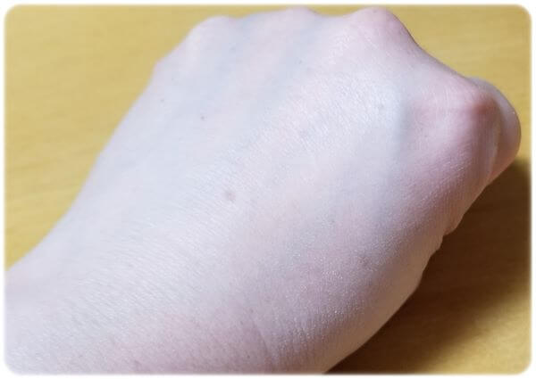 キャンメイク マシュマロフィニッシュパウダー使用後