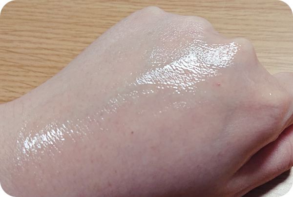 アロヴィヴィ ハトムギ保湿ゲル使用後