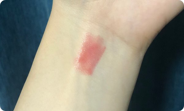 リップティント ピンクレッド発色