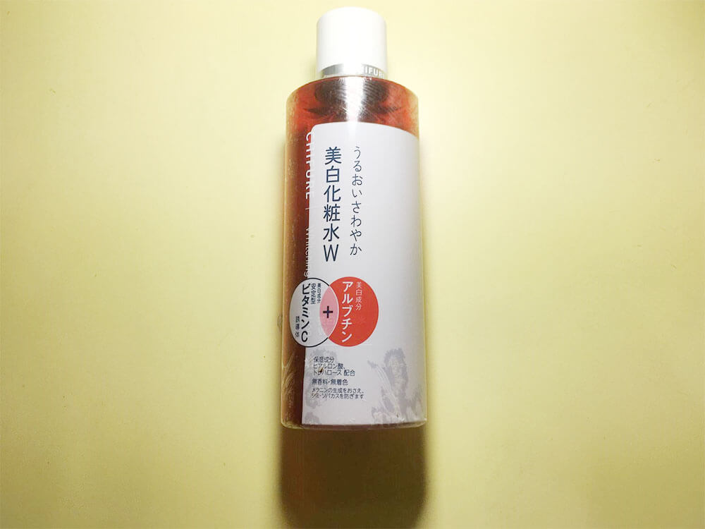 ちふれ 美白化粧水 Wの口コミ